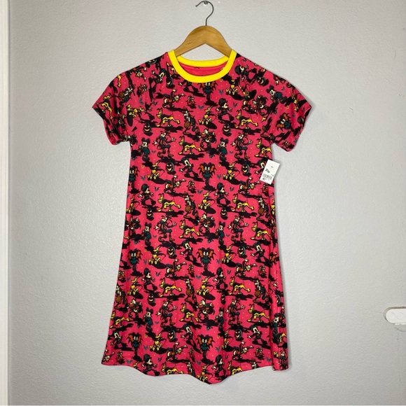 New Disney Kids Night Gown, Halloween Print Size 9/10 - Picture 2 of 6